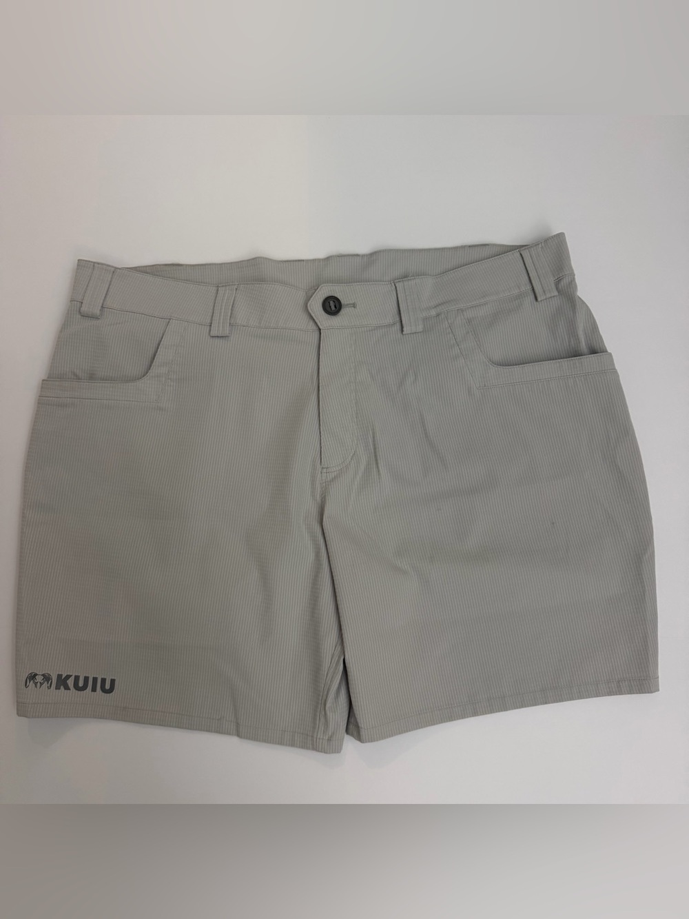 KUIU Men's Light Cream Outdoor Performance Shorts